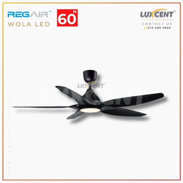 Regair Wola LED (Matt Black) 60