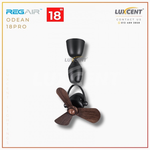Regair Odean 18Pro (Matt Black+Mahogany) 18