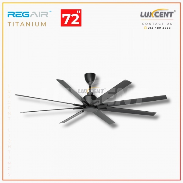 Regair Titanium (Matt Black) 72
