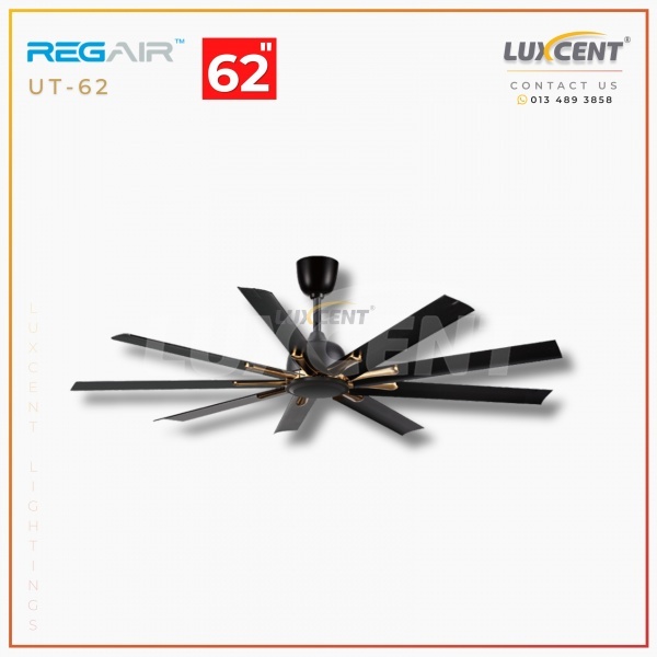 Regair UT-62 (Matt Black+Gold) 62