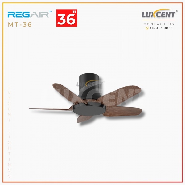 Regair MT-36 (Matt Black+Mahogany) 36