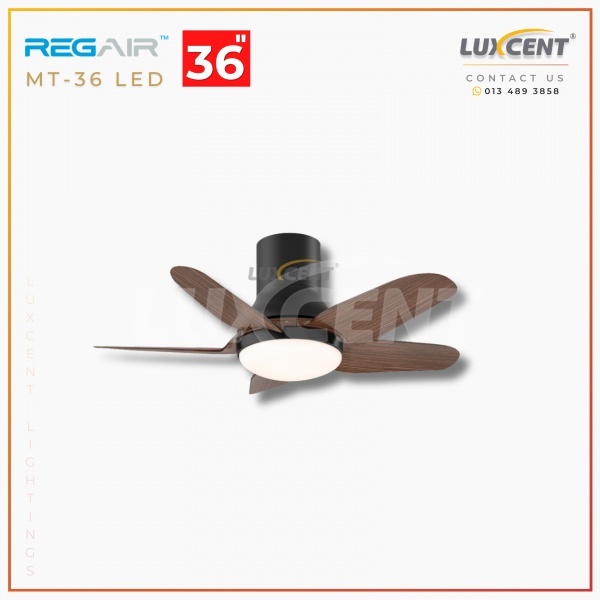 Regair MT-36 LED (Matt Black+Mahogany) 36