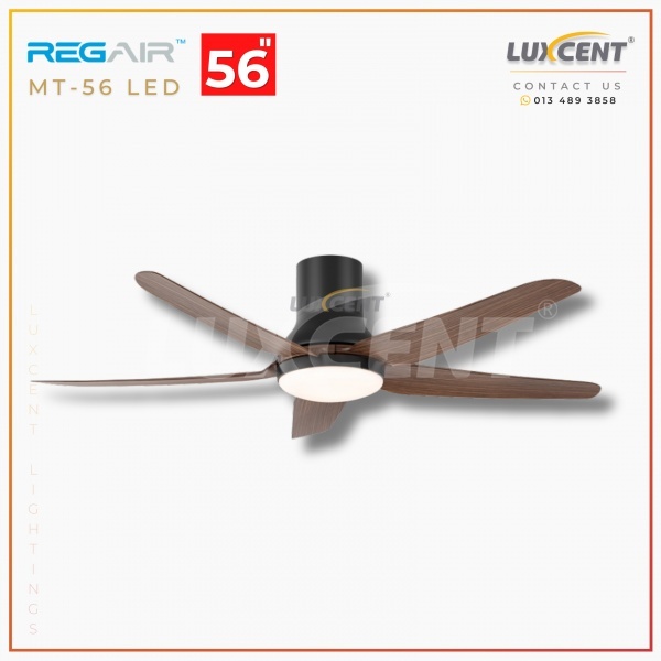 Regair MT-56 LED (Matt Black+Mahogany) 56-56_led_matt_blackmahogany_56