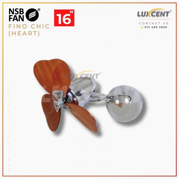 NSB Fino Chic (Heart) (CH  Mahogany) 16