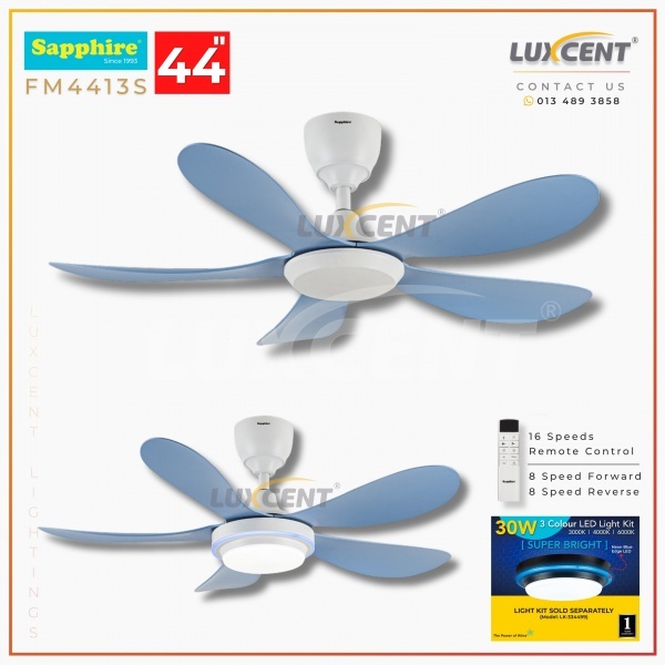 Sapphire FM-4413S-DC 44" (Creamy Light Blue)