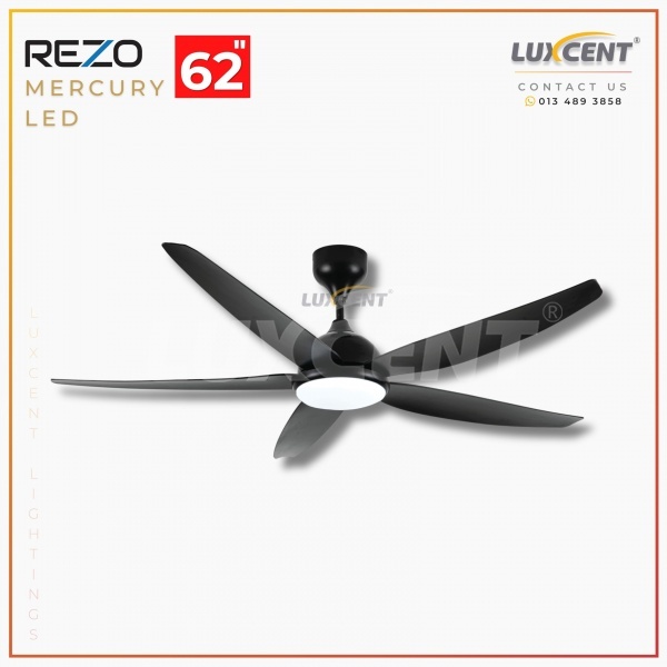 Rezo Mercury LED (Matt Black) 62