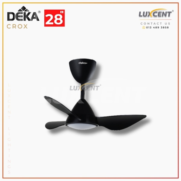 Deka Crox (Matt Black) 28