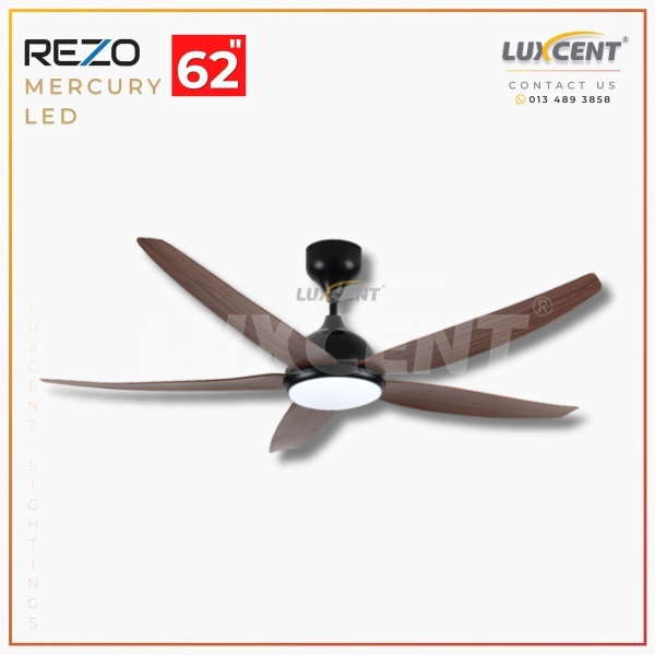 Rezo Mercury LED (Dark Wood) 62