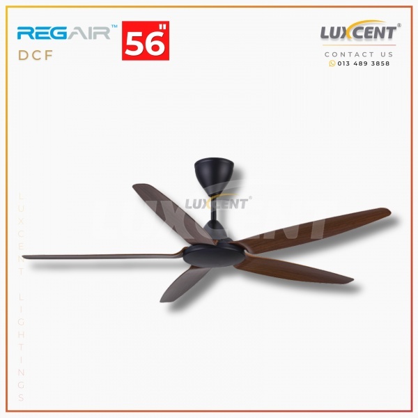 Regair DCF (Matt Black+Mahogany) 56