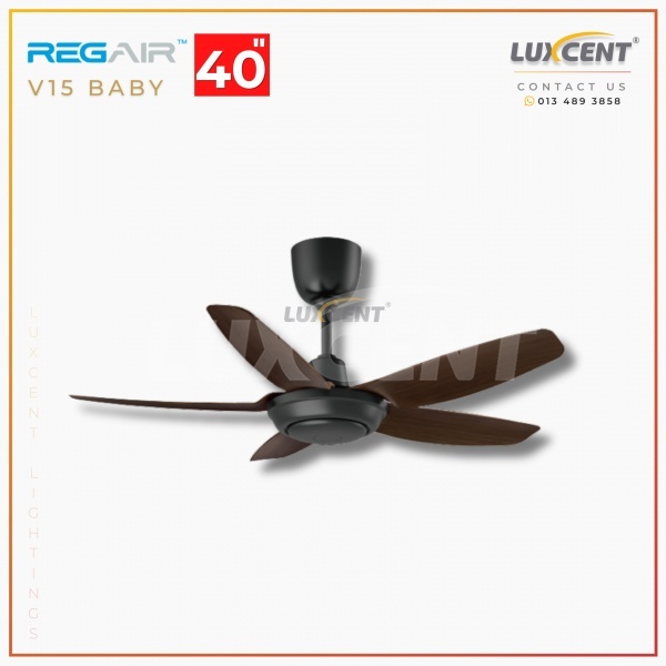 Regair V15 (Matt Black+Mahogany) 40