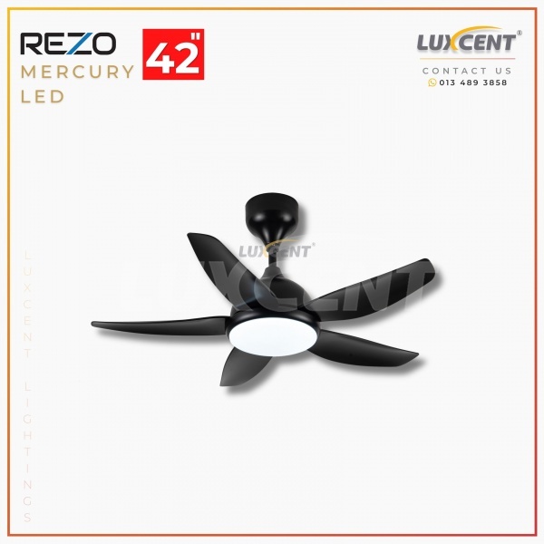 Rezo Mercury LED (Matt Black) 42"