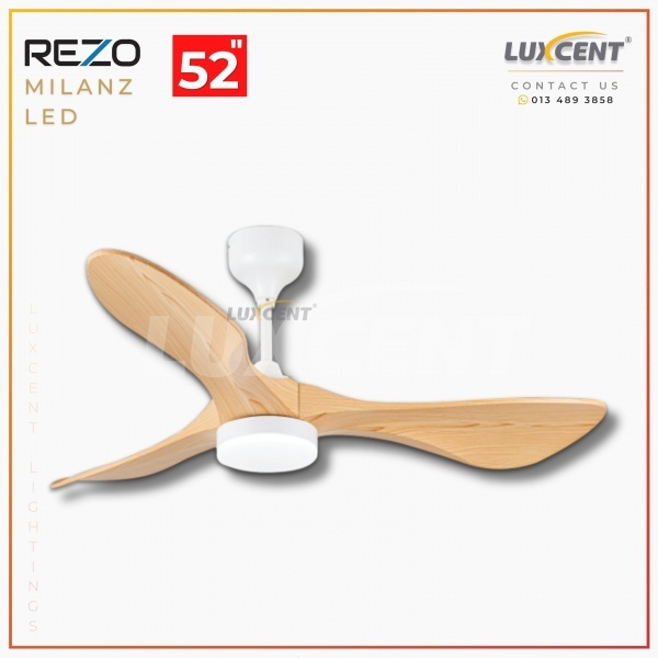Rezo Milanz LED (Light Wood) 52