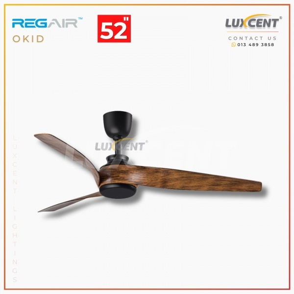 Regair Okid (Matt Black+Mahogany) 52
