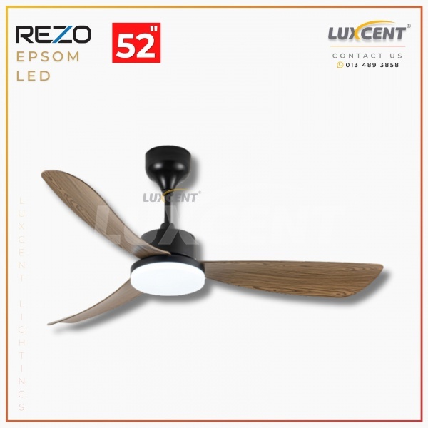 Rezo Epsom LED (Walnut) 52"